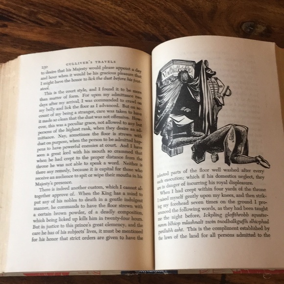 Gulliver’s Travel by Jonathan Swift - 1947 Grosset & Dunlap Publishers New York - Picture 10 of 16